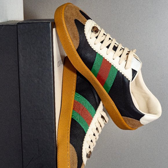 Gucci Suede Sweet 521681 Formal Shoes - Picture 3 of 4